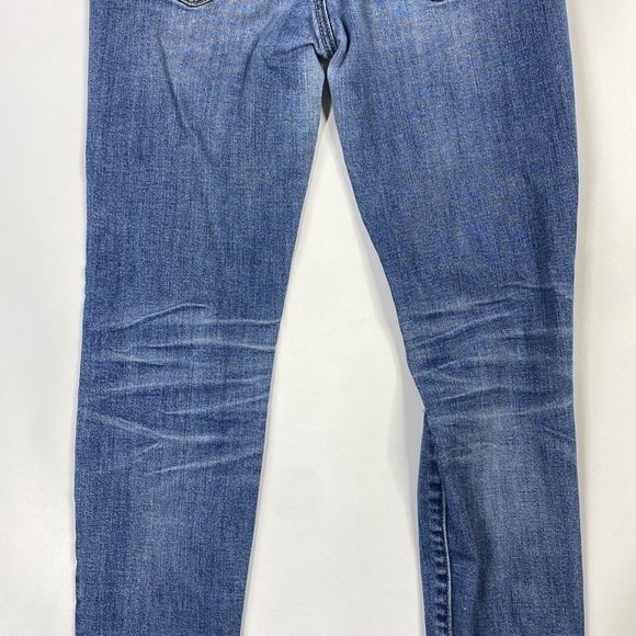 American Eagle Super Stretch X Hi-Rise Jegging Distressed Size 4 - Picture 6 of 14